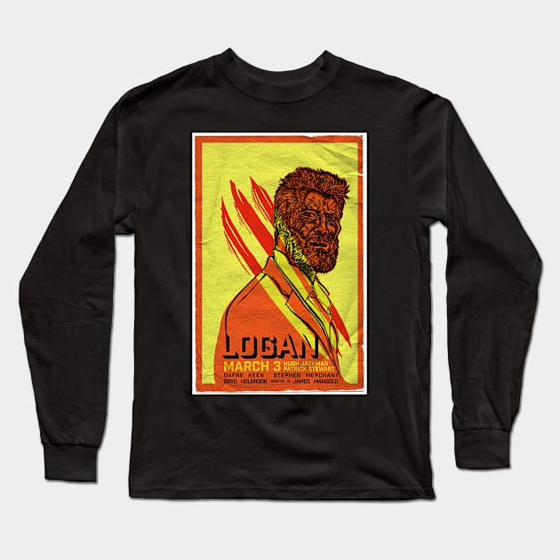 logan Long Sleeve T-Shirt by jondenby